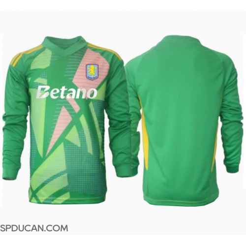 Muški Nogometni Dres Aston Villa Golmanski Domaci 2024-25 Dugi Rukav